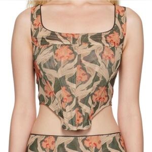 Miaou Campbell corset art nouveau